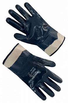Перчатки с нитрил покрытием, манжет крага,  69220 / WN-1007 (аналог САПФИР)