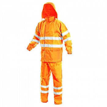 Костюм сигнальний вологозахисний CXS YORK куртка+брюки помаранчевий